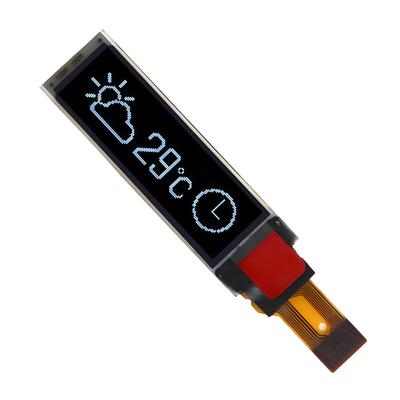 0.87インチ スリム OLED ディスプレイ モジュール 128x32 ピクセル I2C インターフェース 白/青文字