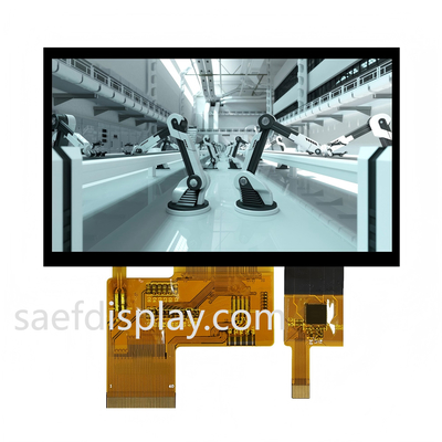 4.3インチ 1000nit IPS TFT LCD | 480×272 RGB | 静電容量式タッチ | RGB 24ビットパラレル | -30°C～+80°C (USA/ドイツ)