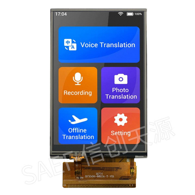 3.5インチタッチTFTLCDディスプレイ HVGA TNタイプ320X480 MCU 16ビットインターフェース