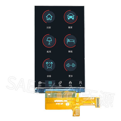 3.1-inch IPS TFT LCD Display Module – 480×800 HD, MIPI Interface, 350 nits, All Viewing Angle, Touch Optional