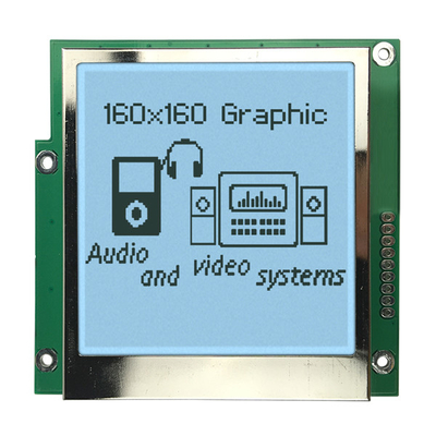 160x160写実的なFSTN LCDの表示モジュール肯定的なST75161 3.3V VDD SPIのインターフェイス