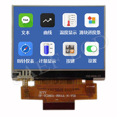 MCUインターフェイスIPS TFT LCD 2.6&quot; RTPのインチ480x320の横向き印刷