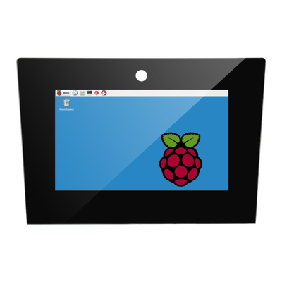 800x480ラズベリーPi 3と互換性がある容量性タッチ画面7のインチHDMIの表示4 5
