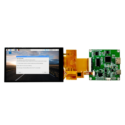 容量性接触HDMIラズベリーPi 4 Dsiの表示4.3インチ800x480の完全な視野角