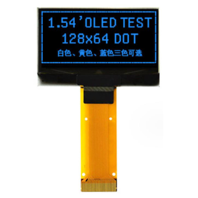 1.54インチ OLED SSD1309 モノクロームディスプレイ,並行および4ワイヤーSPIインターフェース