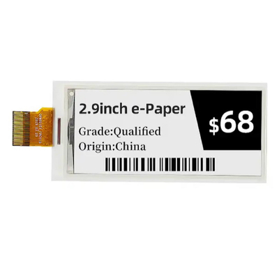 速速リフレッシュ Eink 2.9 インチ 296x128 解像度 黒 白 赤 Eインク E紙ディスプレイモジュール