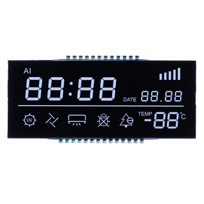 カスタム TN LCD パネル,電圧,電流,温度,電力の文字/セグメントのメーター LCD