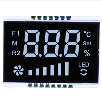 カスタム TN LCD パネル,電圧,電流,温度,電力の文字/セグメントのメーター LCD