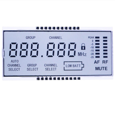 カスタム TN LCD パネル,電圧,電流,温度,電力の文字/セグメントのメーター LCD