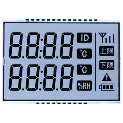 カスタム TN LCD パネル,電圧,電流,温度,電力の文字/セグメントのメーター LCD