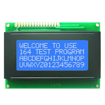 英数字16x4特性LCDはLEDのバックライトとの5Vを表示する