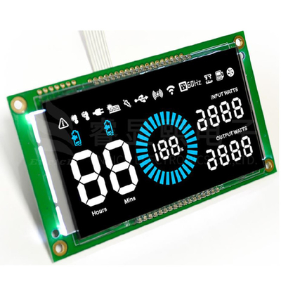 中国LCDメーカー パーソナライズされたセグメント COB HT1621 DP1621 IC SPI MUC インターフェイス LCDディスプレイスクリーンモジュール