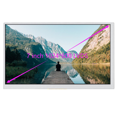 7インチ 1024×600 LVDS TFT LCD CTP,PCAPタッチスクリーン 7インチ IPS