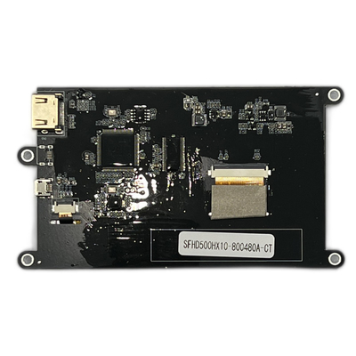 5インチ TFT LCD ディスプレイ 中国 メーカー 800*480 IPS RGB インターフェース PCAP