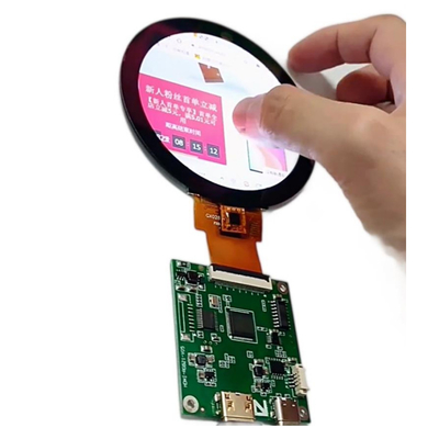 HDMI TFT LCD ディスプレイ 4 インチ 丸型,円形 TFT LCD 4" MIPI インターフェース