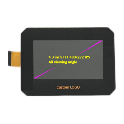 4.3 インチ TFT LCD ディスプレイ 中国 メーカー サプライヤー, 4.3 インチ パンジャース TFT LCD モジュール 350 ニット 明るさ
