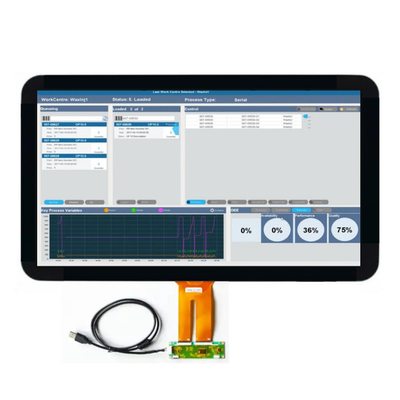 PCAP TFT ディスプレイ 21.5 インチ FHD 1920*1080 解像度,LVDS 21.5 インチ TFT LCD ディスプレイ