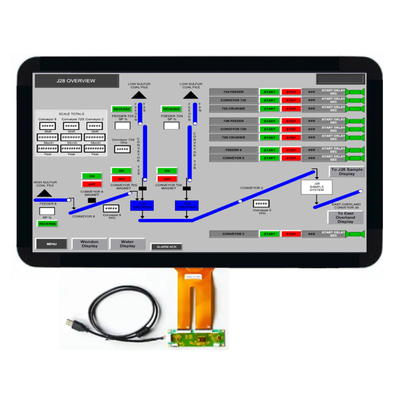 21.5インチ TFT LCD ディスプレイ FHD 1920*1080 解像度 LVDS 日光可読性