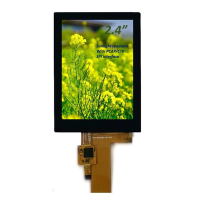 タッチスクリーン LCD モジュール 2.4 インチ 太陽光で読み取れるディスプレイ, 2.4 インチ 全視角 LCD タッチスクリーン