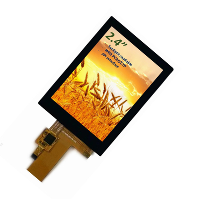 タッチスクリーン LCD モジュール 2.4 インチ 太陽光で読み取れるディスプレイ, 2.4 インチ 全視角 LCD タッチスクリーン
