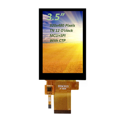 3.5インチ TFT LCD ディスプレイ ILI9488 MCU インターフェイス付き,3.5インチ 容量タッチパネル TFT LCD ディスプレイ