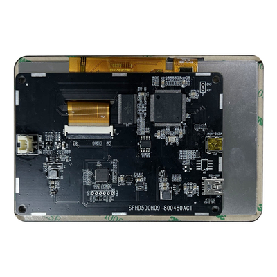 5インチラズベリーパイ対応HDMI TFTタッチスクリーン 800x480 IPS