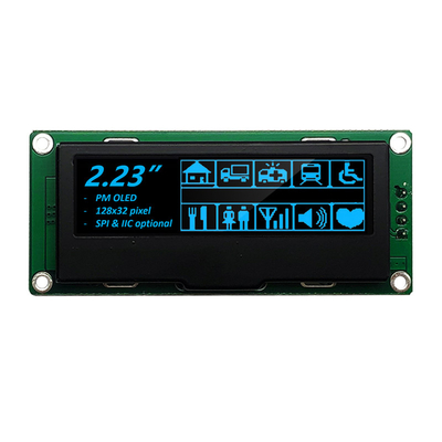 128x32点 OLED グラフィックディスプレイ モジュール 2.23 インチ SPI インターフェース