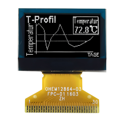 0.96インチ OLEDディスプレイ モジュール 128x64,OELグラフィックディスプレイ 0.96インチ
