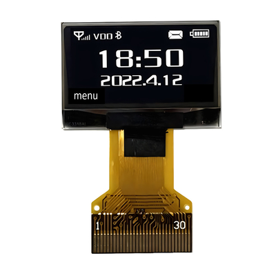 低コスト 0.96 インチ OLED ディスプレイ 128X64 IIC I2C SPI 8080 インターフェイス 30ピン ZIF FPC