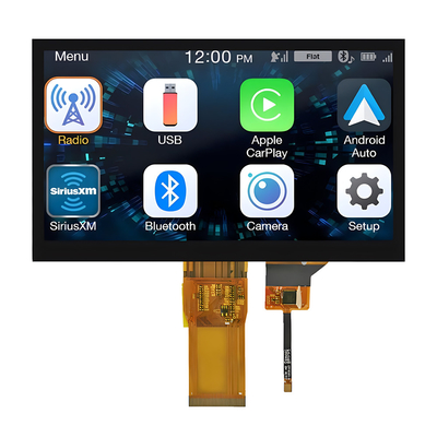 7"インチIPS TFT LCDの接触1024x600完全な視野角RGBインターフェイス