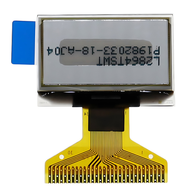 双色 黄色+青 0.96 インチ 薄 OLED ディスプレイ SPI インターフェース