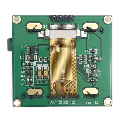 1.54-インチ I2C インターフェイス SSD1309 アクティブエリア 35.06 x 17.52 mm 128x64 解像度