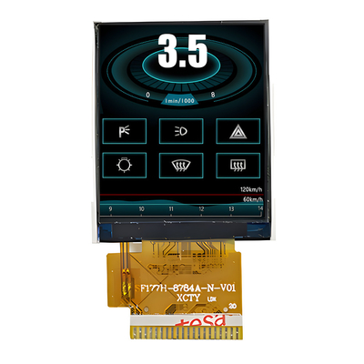 1.77インチ TFTディスプレイ メーカー 中国 128x160 ドット MPU インターフェース