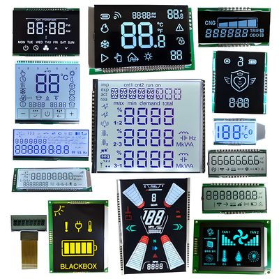 カスタム OEM セグメント LCD ディスプレイ パネル TN STN HTN VA FSTN 反射