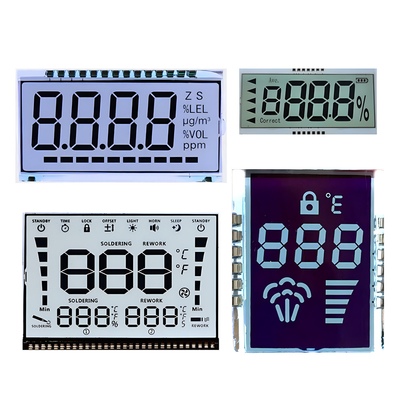 カスタム 7 セグメント LCD パネル タッチスクリーン LCD ディスプレイ メーカー