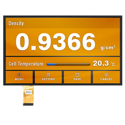 13.3インチ TFT LCD ディスプレイ モジュール PCAP - 1920x1080 ピクセル, 1000 ニット, EDP インターフェース