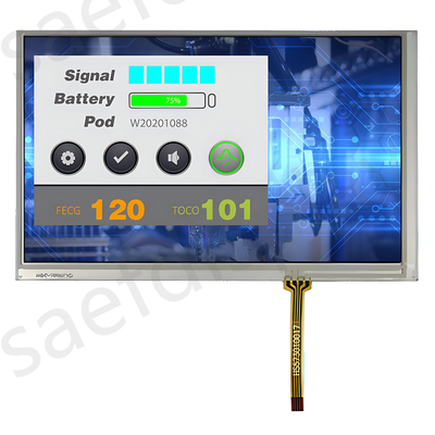 7インチ TFT LCD ディスプレイ Innolux AT070TN83 800x480 ドット 40ピン RGB インターフェイス RTP