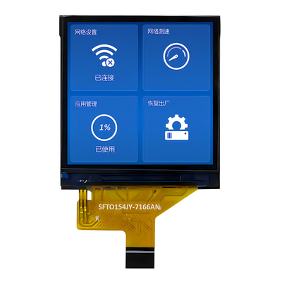 SPI インターフェース 1.54 インチ TFT ディスプレイ 240x240 点 10ピン ZIF 接続