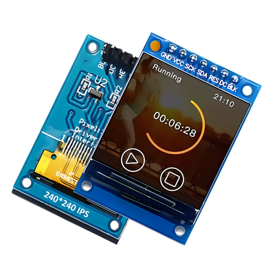 1.3&quot; SPI TFT LCDディスプレイスクリーンモジュール ST7789 240x240 3.3V 65K フルカラー 51 STM32 Arduino用