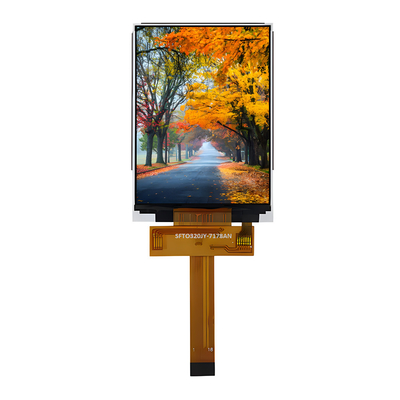 3.2インチSPI TFT LCDディスプレイ 240*320 ピクセル ZIF FPC 18ピン ST7789V/ILI9341 ドライバIC