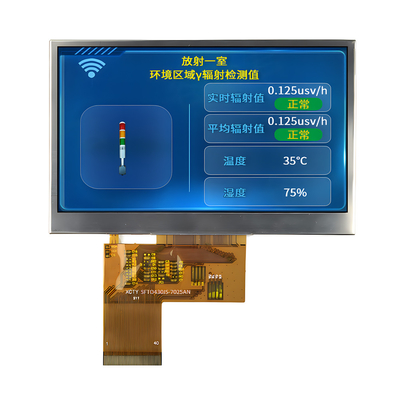 4.3インチ IPS TFT LCD 480*272 ピクセル 262K フルカラーディスプレイ ST7283 ドライバーIC
