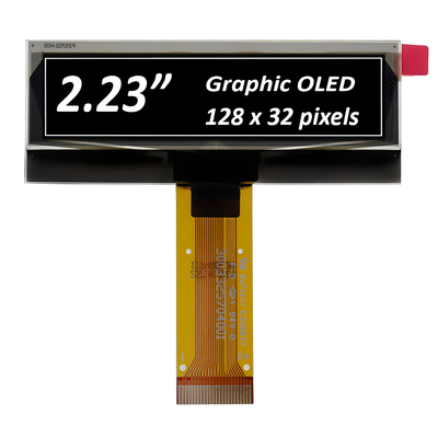 2.23インチ OLEDディスプレイモジュール 128*32 ドットマトリックス PMOLEDスクリーン SSD1305 ドライバー 24Pin