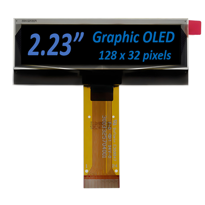 2.23インチ OLEDディスプレイモジュール 128*32 ドットマトリックス PMOLEDスクリーン SSD1305 ドライバー 24Pin