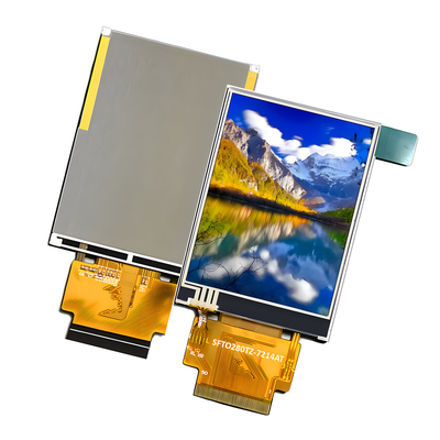 太陽光で読み取れる2.8インチ IPS TFT LCD レジスティブタッチスクリーン 240 X 320点