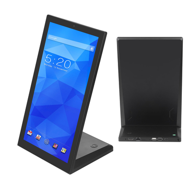 L型デスクトップタッチスクリーンモニター RK3566 アンドロイド 11OS タブレット PC Wifi POE LEDライトバー