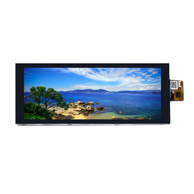 高明るさ 800nits 6.86 インチ IPS TFT LCD ディスプレイ 1280*480 ドット CTP との MIPI インターフェース