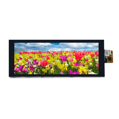 高明るさ 800nits 6.86 インチ IPS TFT LCD ディスプレイ 1280*480 ドット CTP との MIPI インターフェース