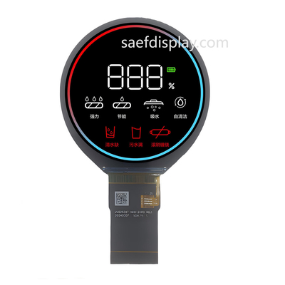 2.48インチ TFT LCD IPS 円形ディスプレイ 3SPI+18RGB インターフェイス 480x480 丸解像度