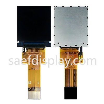 小型 IPS TFT LCD ディスプレイ 0.85インチ 0.85インチ 128x128 解像度 フルカラー 12ピン ZIF コンネクタ