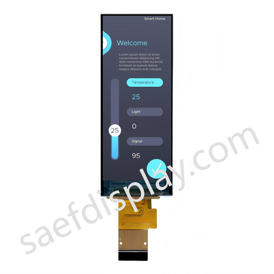 2.2-インチ IPS TFT LCD ディスプレイ 200x480 解像度 MIPI インターフェイス 500 ニット 明るさ 鮮明な視覚